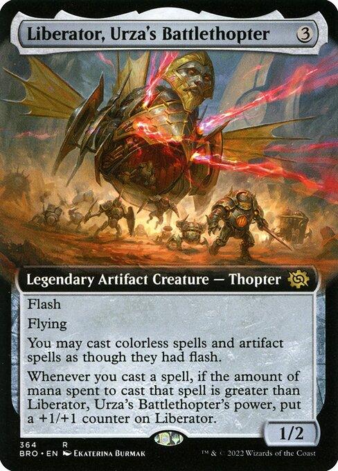 [Foil] BRO 364 Liberator, Urza's Battlethopter (Extended Art) R
