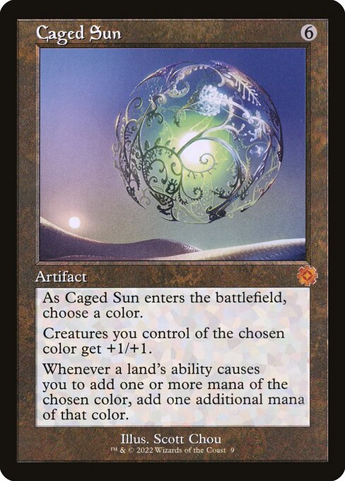 [Foil] BRR 009 Caged Sun M