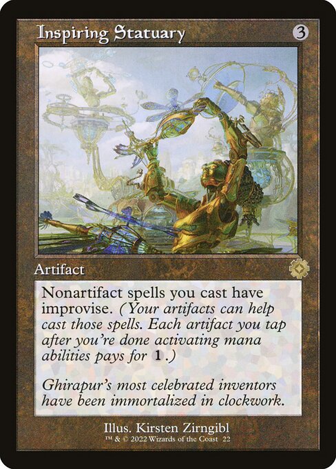[Foil] BRR 022 Inspiring Statuary R