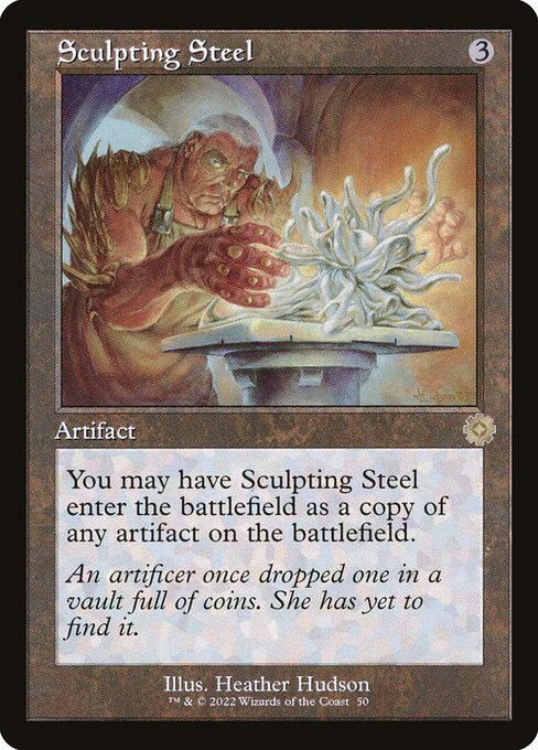 [Foil] BRR 050 Sculpting Steel R