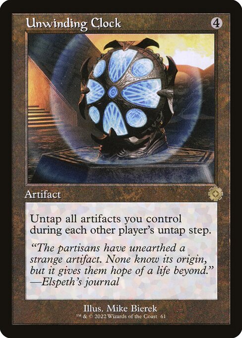 [Foil] BRR 061 Unwinding Clock R
