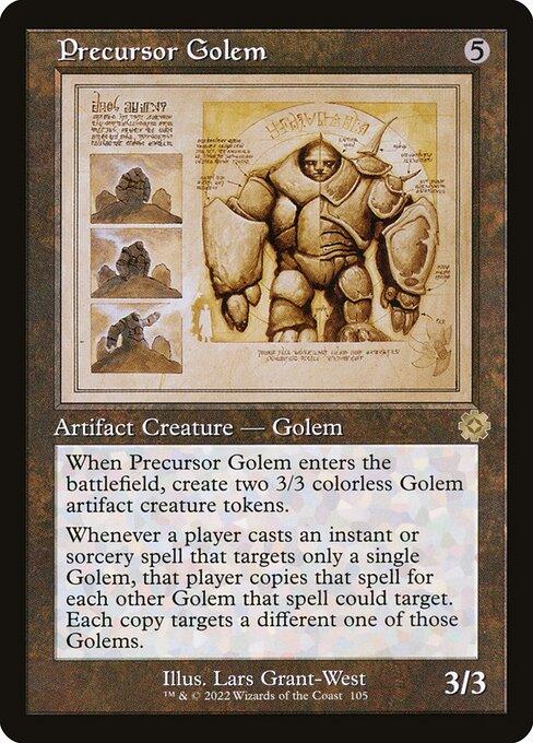 BRR 105 Precursor Golem (Schematic Art) R