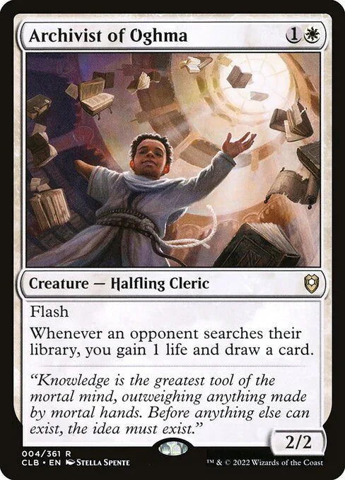 [Foil] CLB 004 Archivist of Oghma R