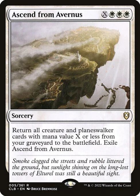 [Foil] CLB 005 Ascend from Avernus R