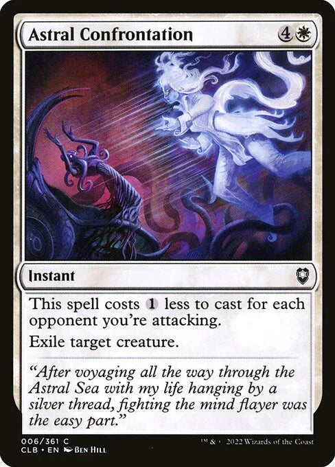 [Foil] CLB 006 Astral Confrontation C