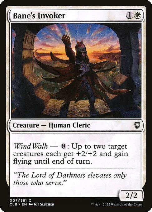 [Foil] CLB 007 Bane's Invoker C