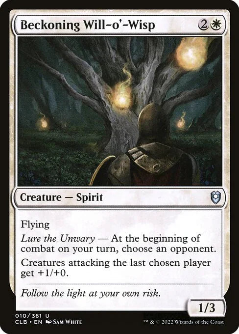 CLB 010 Beckoning Will-o'-Wisp U