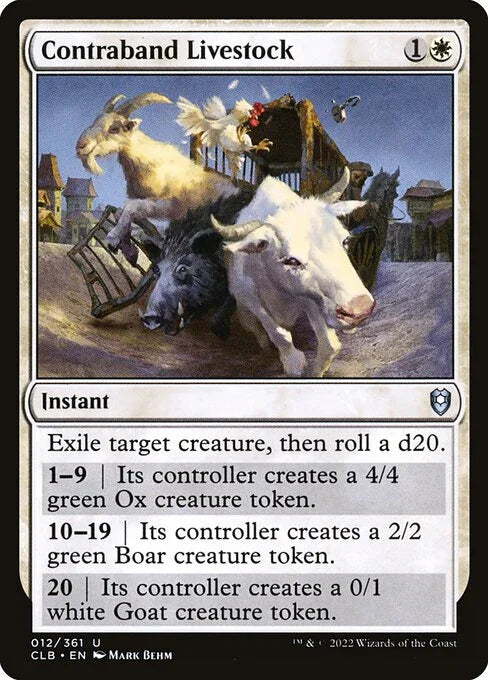 [Foil] CLB 012 Contraband Livestock U