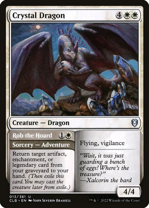 [Foil] CLB 013 Crystal Dragon U