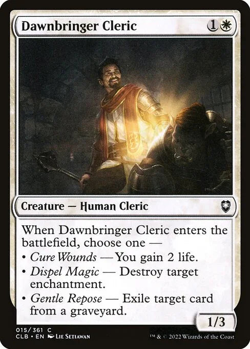 CLB 015 Dawnbringer Cleric C
