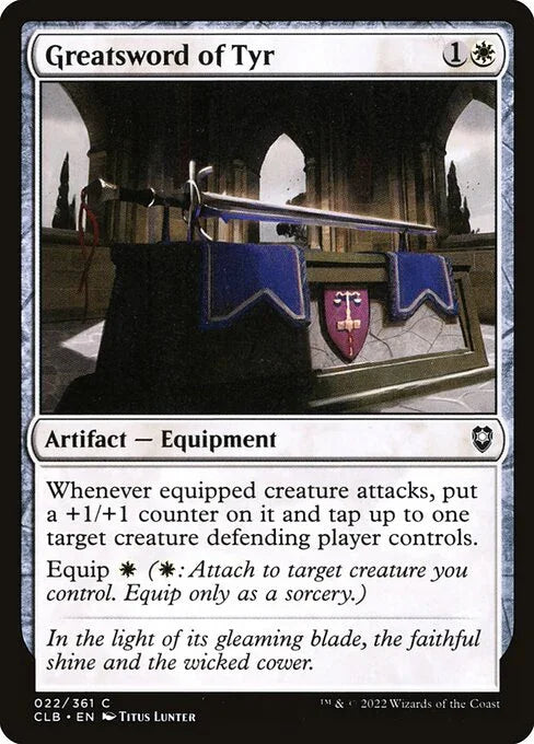 CLB 022 Greatsword of Tyr C