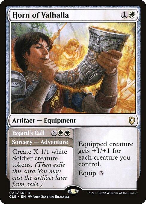 [Foil] CLB 026 Horn of Valhalla R