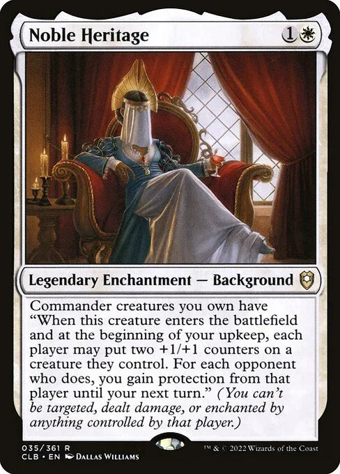 [Foil] CLB 035 Noble Heritage R