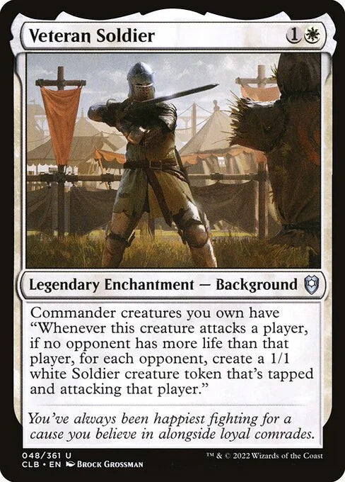 [Foil] CLB 048 Veteran Soldier U