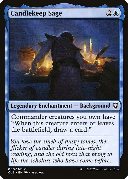 [Foil] CLB 060 Candlekeep Sage C