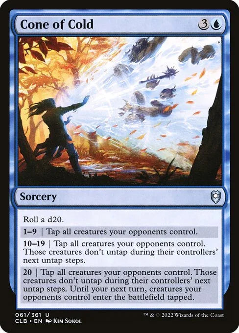 [Foil] CLB 061 Cone of Cold U