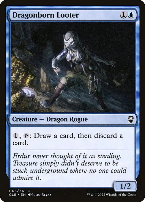[Foil] CLB 065 Dragonborn Looter C