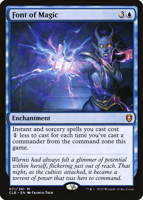[Foil] CLB 071 Font of Magic M