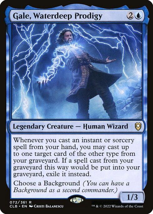 [Foil] CLB 072 Gale, Waterdeep Prodigy R