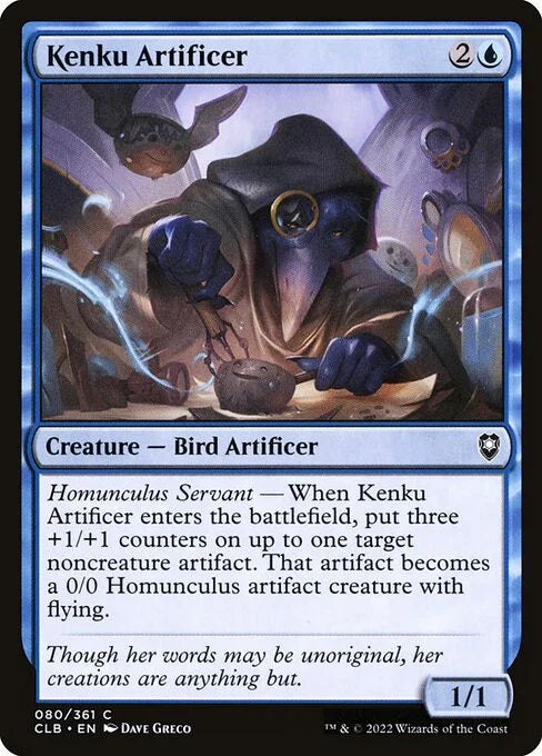 [Foil] CLB 080 Kenku Artificer C