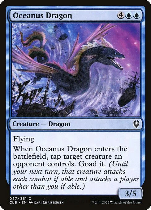 [Foil] CLB 087 Oceanus Dragon C
