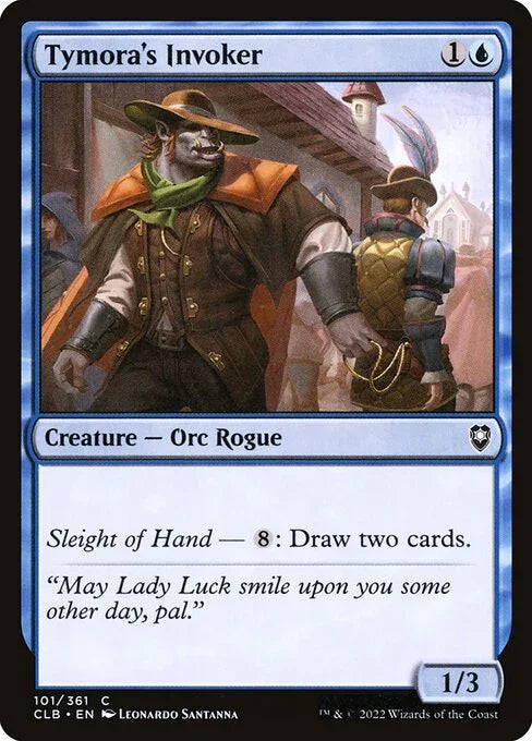 [Foil] CLB 101 Tymora's Invoker C