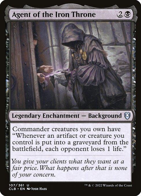 CLB 107 Agent of the Iron Throne U