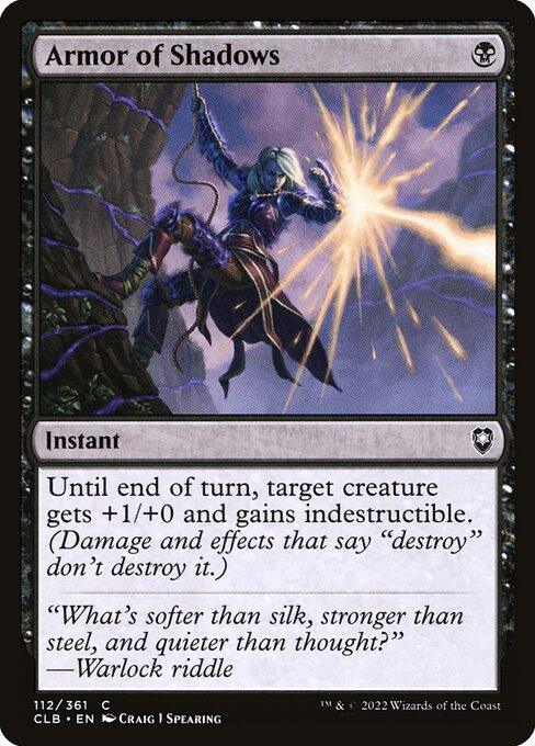 [Foil] CLB 112 Armor of Shadows C