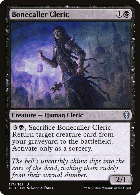 [Foil] CLB 117 Bonecaller Cleric U