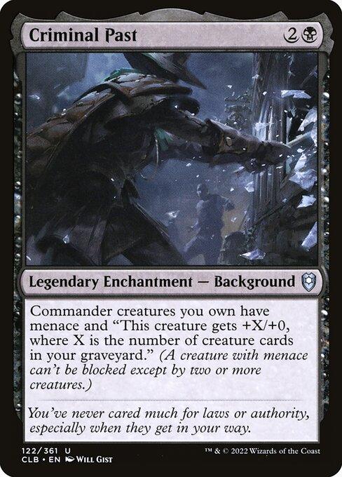 [Foil] CLB 122 Criminal Past U