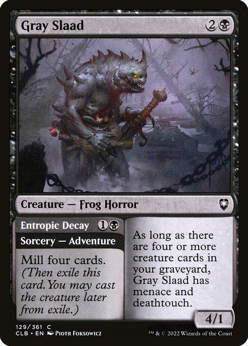 [Foil] CLB 129 Gray Slaad C