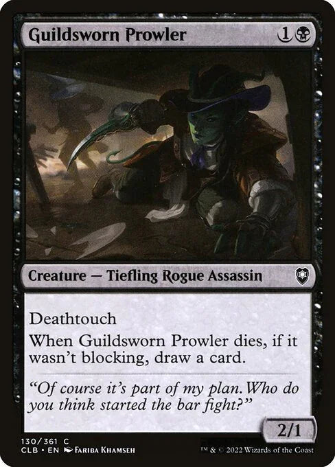 [Foil] CLB 130 Guildsworn Prowler C