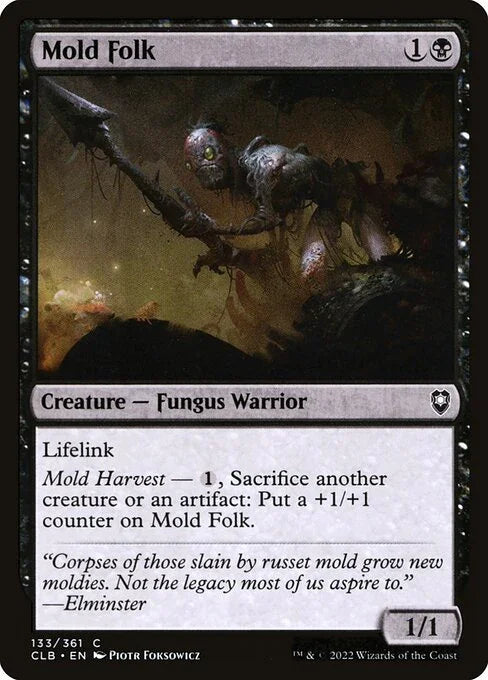 [Foil] CLB 133 Mold Folk C