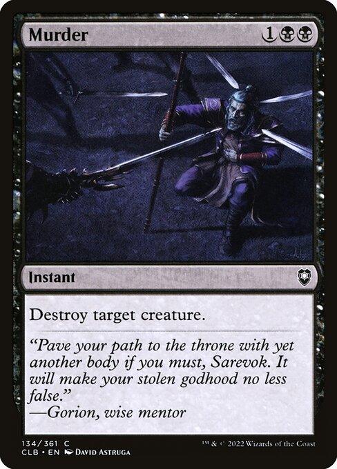 [Foil] CLB 134 Murder C