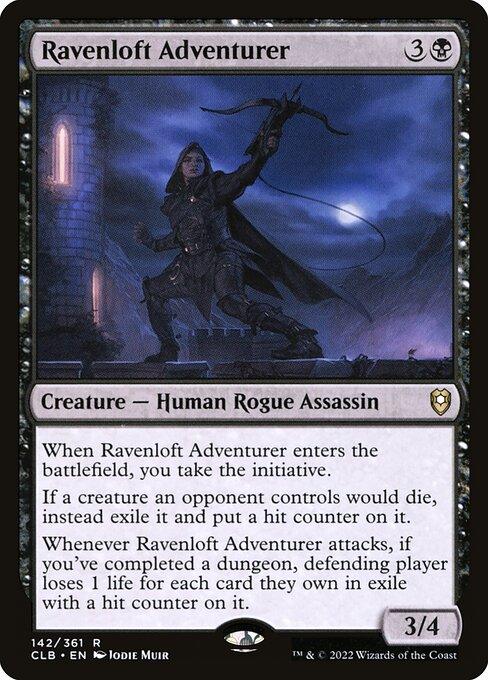 [Foil] CLB 142 Ravenloft Adventurer R