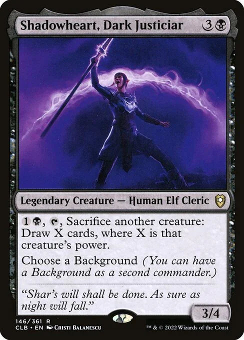 [Foil] CLB 146 Shadowheart, Dark Justiciar R