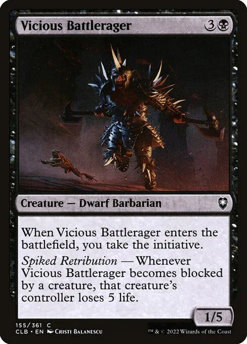 [Foil] CLB 155 Vicious Battlerager C