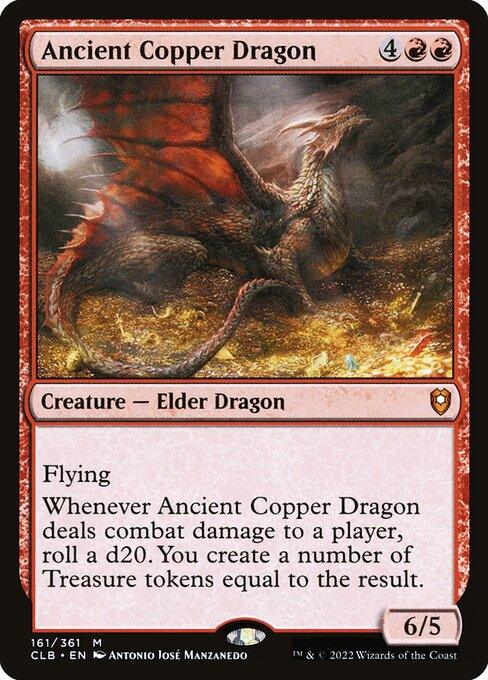 [Foil] CLB 161 Ancient Copper Dragon M