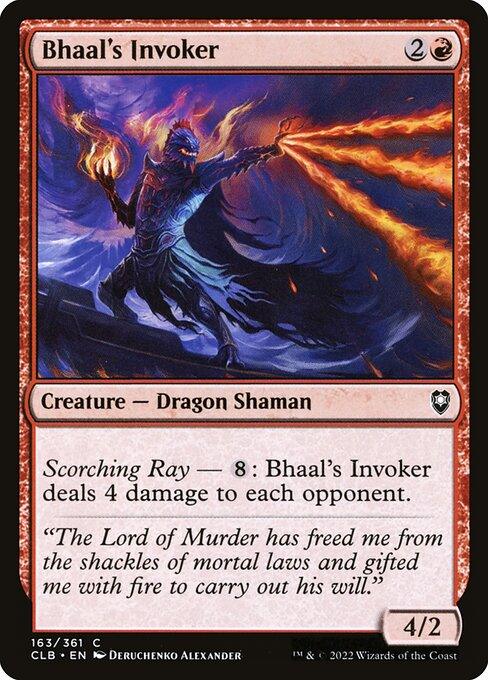 [Foil] CLB 163 Bhaal's Invoker C