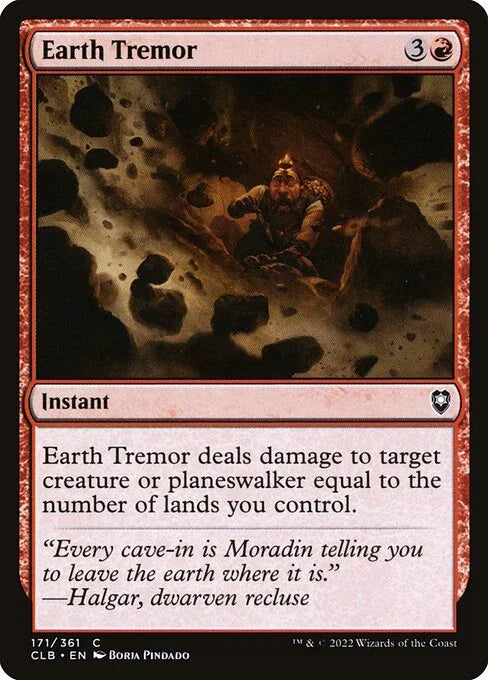 [Foil] CLB 171 Earth Tremor C