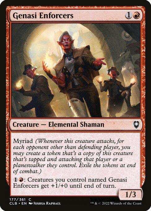 [Foil] CLB 177 Genasi Enforcers C