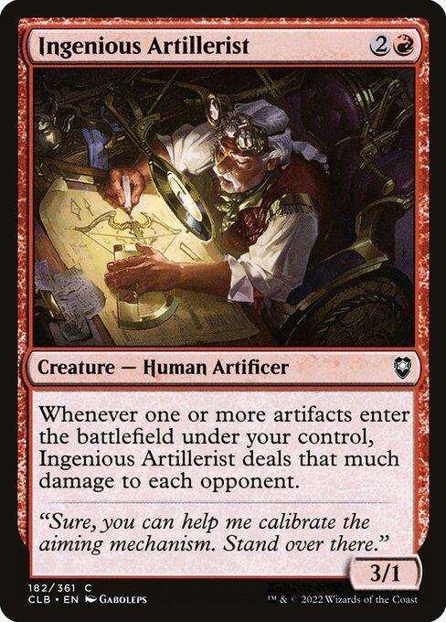 [Foil] CLB 182 Ingenious Artillerist C