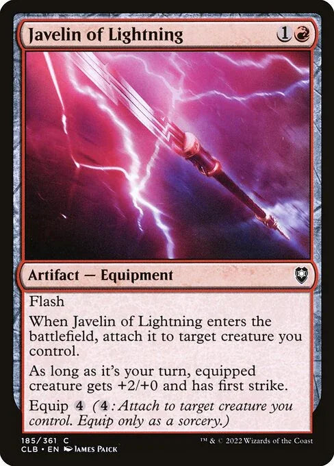 CLB 185 Javelin of Lightning C
