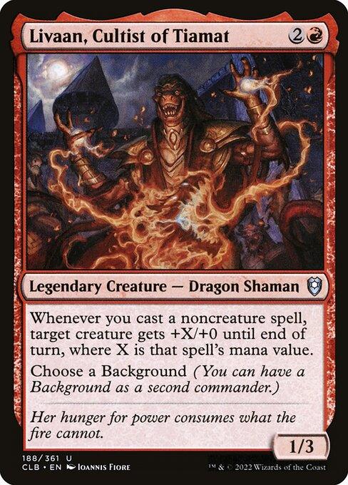 CLB 188 Livaan, Cultist of Tiamat U