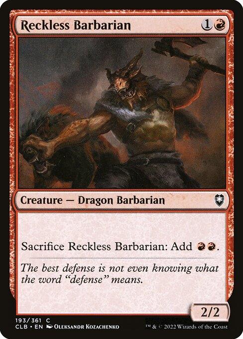 CLB 193 Reckless Barbarian C