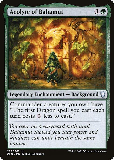 [Foil] CLB 212 Acolyte of Bahamut U