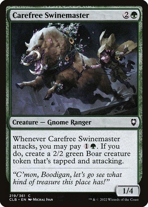[Foil] CLB 219 Carefree Swinemaster C