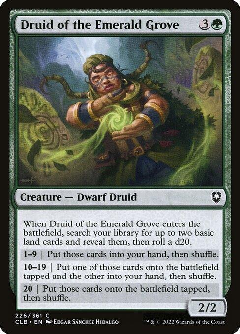CLB 226 Druid of the Emerald Grove C