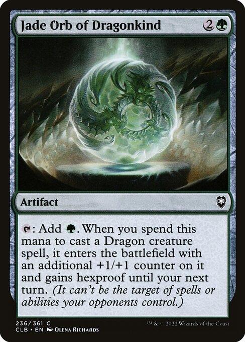 CLB 236 Jade Orb of Dragonkind C
