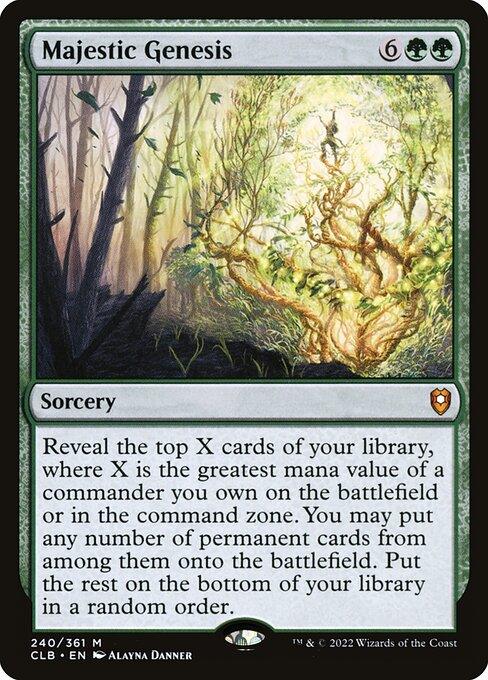 [Foil] CLB 240 Majestic Genesis M